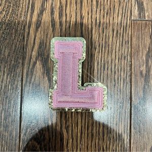 NWOT Letter Patch inspired by Stoney Clover Lane - L